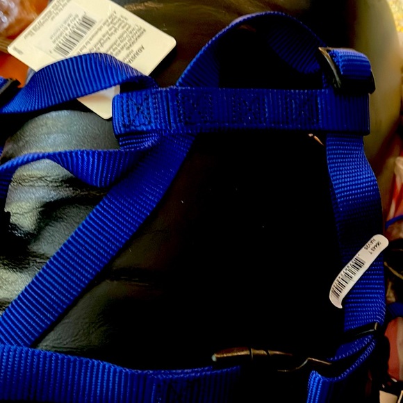New and Tagged Adjustable Blue Harness. Medium 20”-28” Grith PRICE DROP - Picture 7 of 12